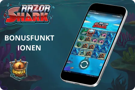 Razor Shark Bonusfunktionen 